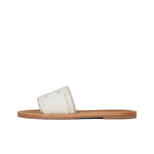 CELINE Triomphe Повседневные Тапочки Женские Белые