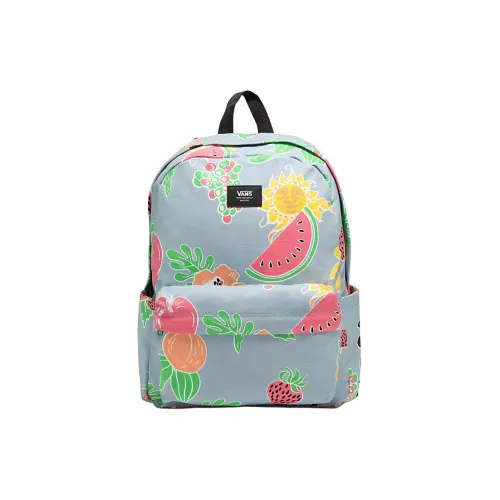 Vans Хлопок Рюкзак Стандартный Унисекс Серый Синий