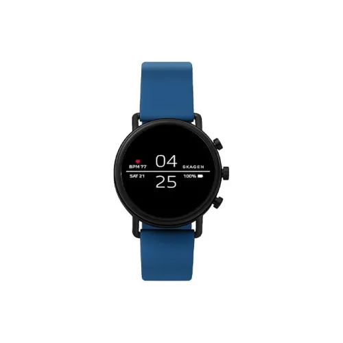 SKAGEN Наручные часы Electronic Механизм Силиконовый ремешок 40 мм Черный циферблат Унисекс