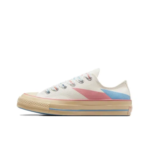 Converse Chuck 70 Plus Retro Egglet Аbrasion-resistant Low Top Shoes Унисекс Бежевый Красный Синий