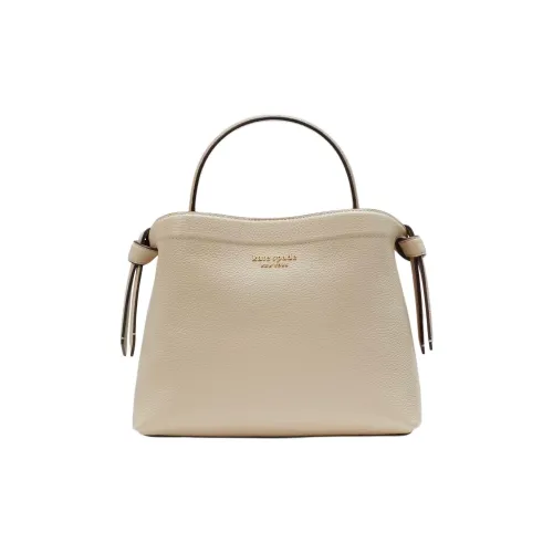 Kate Spade Knott Litchi Grain Leather Crossbody Bag Shoulder Bag Medium Women's Taupe