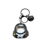 Чёрная школьная сумка с медведём