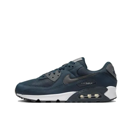 Nike Air Max 90 Casual Low Top Blue Men's