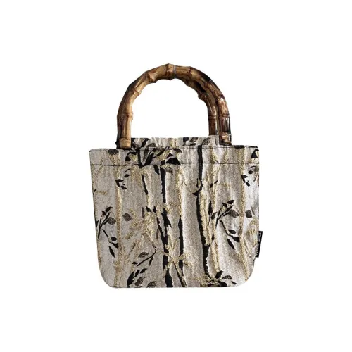 ALOENEY Сумки Чернила Золотая нить Бамбук Портативные Женские