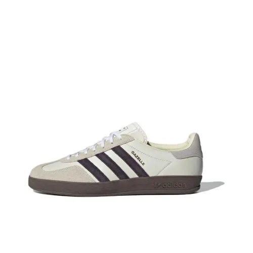 Adidas Originals Gazelle Low Топ Скейтборд Кроссовки Унисекс Бежевый Черный