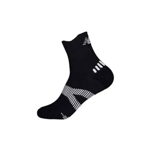 New Balance 1 шт Черный Унисекс MID Носки до икры