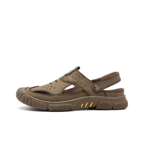 TRUMPPIPE Пляжные сандалии Мужские Хаки