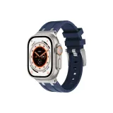 Серебряный-Шпилька Глубокий Морской Синий