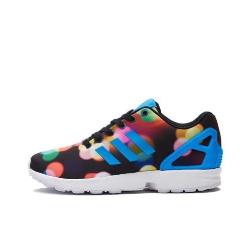 Adidas Originals ZX Flu Slip-Resistant Abrasion-Resistant Low Top Casual Shoes Unisex Ослепительный цвет