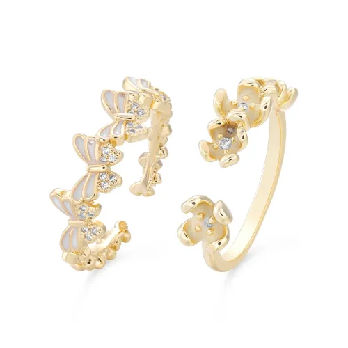 VIVIWELL Медный сплав Кольца Унисекс