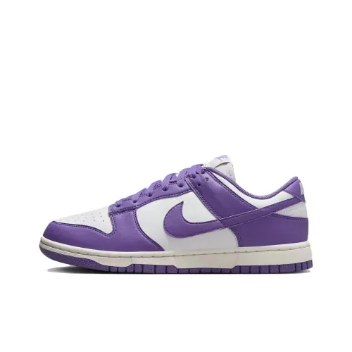 Nike Dunk Low Next Nature Low Топ Скейтборд Кроссовки Женские Фиолетовый Белый