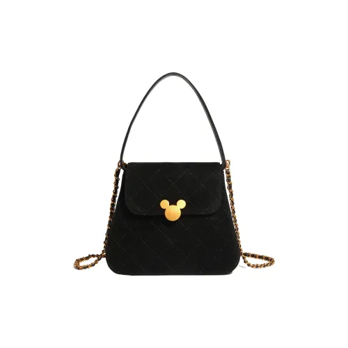 Disney Mickey Series ПУ (полиуретан) Маленький Ароматный Саше Сумка через плечо Сумка на одно плечо Стандартная Женская Черная