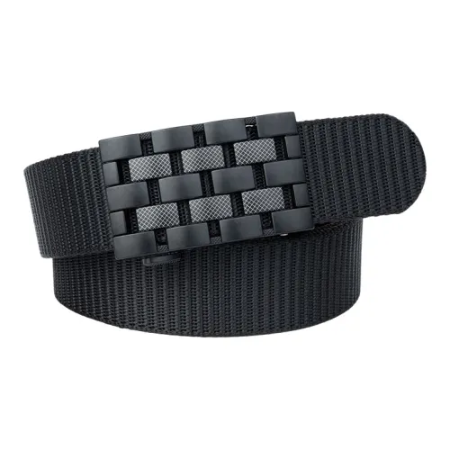 NINE NAIL 9 Секция Stud Сетка с Регулируемой Застежкой Нейлон Холст Мужской Ремень Мужской Ширина 3,5 см