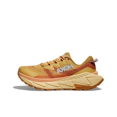 HOKA ONE ONE Skyline Float X Амортизация Износостойкие Низкие Кроссовки для Бега Женские из Льна SEED