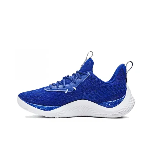 Under Armour Curry Flow 10 Баскетбольные кроссовки Low Топ Синий Мужской
