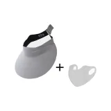 Светло-серые шапки и кепки + маска для лица