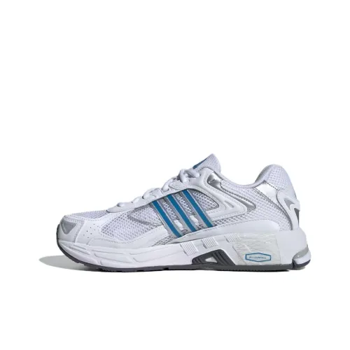Adidas Response Shock Absorbers Slip-resistant Abrasion-resistant Low Top Беговые кроссовки Женские Белый Синий