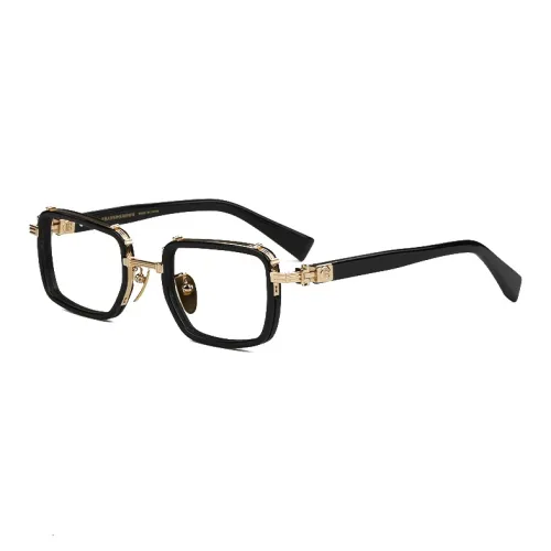 THANKSGIVING Пластина And Титановый сплав Ацетат металла Квадратные Оправы для очков Унисекс