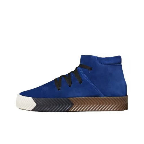 Alexander Wang x Adidas Originals Skate MID Скейтборд Кроссовки Унисекс Синий