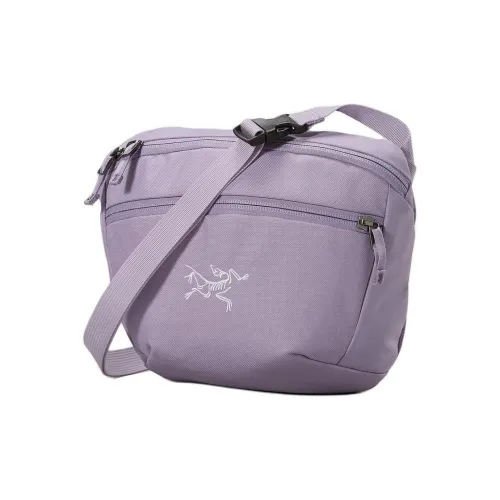 Arcteryx Mantis 2,5L Сумка через плечо Бананка На открытом воздухе Сумка Переработанный полиэстер Фиолетовый Унисекс