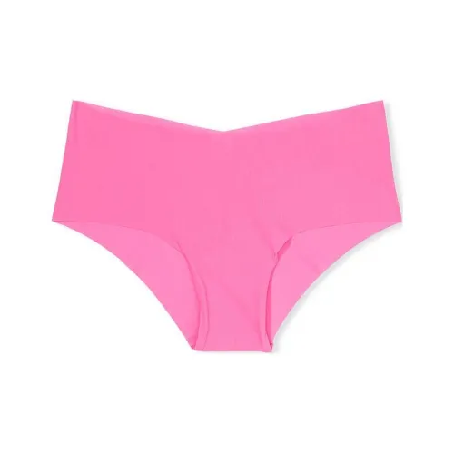Victoria's Secret Розовый No Show No Show Ribbed Cheeky Panty Hollywood P Трусы Женские 1 Пачка Малиновый Розовый