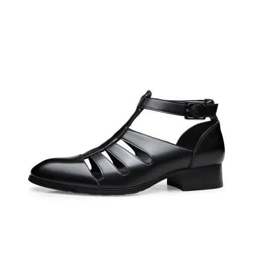 LUOMAIKE Римские сандалии Мужские Черные