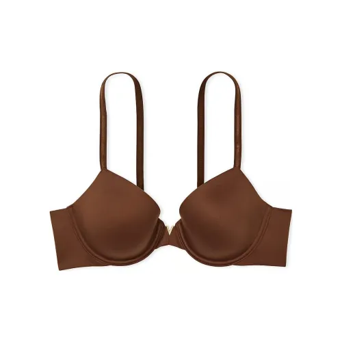 Victoria's Secret LOVE CLOUD Smooth Легко Подкладанный Полный Покрытие Бюстгальтер Бюстгальтер-мусс Женские Коричневый