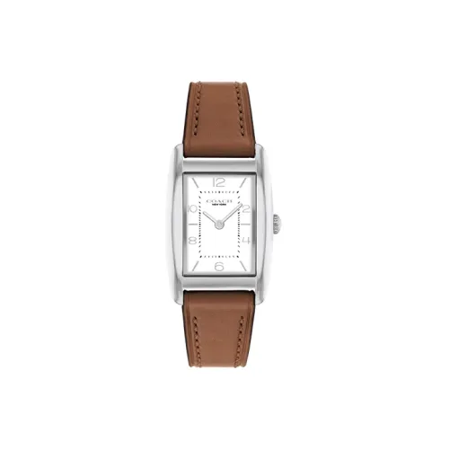 COACH Кварцевый механизм Женские часы 24мм*35мм*7,5мм Белый