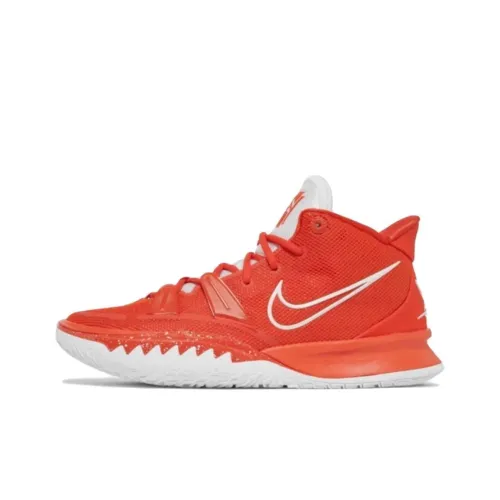 Nike Kyrie 7 TB 'Оранжевый' MID Баскетбольные кроссовки Unisex Orange