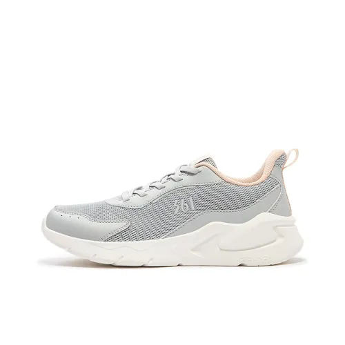 361° Лезвие Амортизаторы Устойчивый к истиранию Дышащий Низкий Топ Беговые кроссовки Женские Фотонно-серый