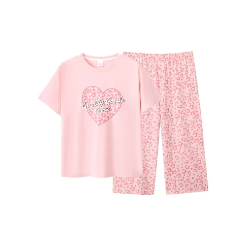 Huggy Kissy Пижамный комплект женский светло-розовый