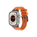 Черный-Шпилька Ярко-оранжевый