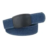 Чёрная пряжка + Синий