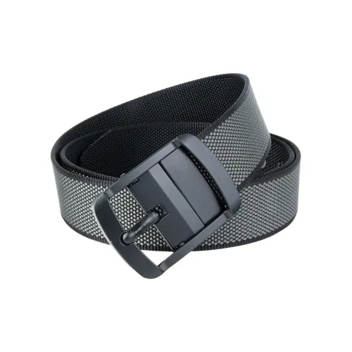 NINE NAIL 9 Секция Двойная С обеих сторон Два Тон Шпилька Нейлон Холст Мужской Ремень Мужской Ширина 3,5 см