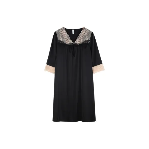 Xuan Liang Ночная сорочка Женские Bentley Black