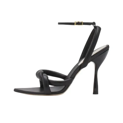 Lanvin one Ремень Сандалии Черные Женские