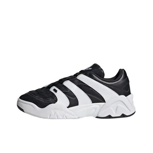 Adidas Originals Predator XLG Slip-resistant Low Top Casual Unisex Black White Adidas Originals Predator XLG Противоскользящий Низкий Топ Повседневный Унисекс Черный Белый