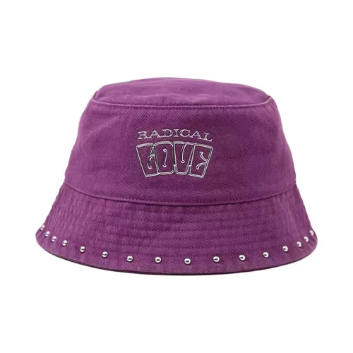 Levi's Cotton Bucket Hats Унисекс Темно-фиолетовый