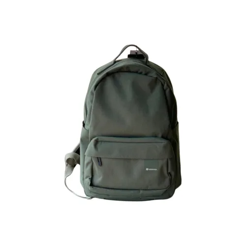 lululemon Водонепроницаемый рюкзак из ткани мужской серо-шалфейный с камешками