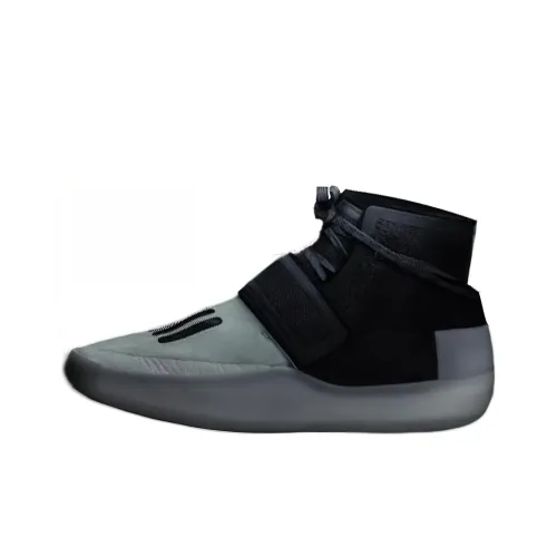 Fear Of God x Adidas Originals противоскользящие высокие баскетбольные кроссовки для мужчин черные