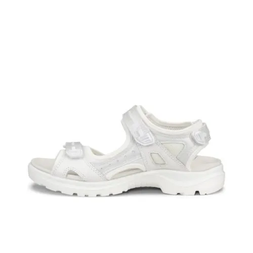 Ecco Пляжные сандалии Женские Серебряные Белые