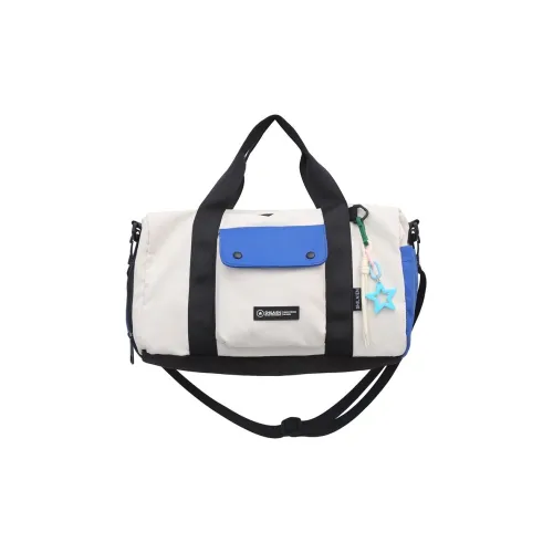 Barang Bear Нейлоновая спортивная сумка среднего размера унисекс белый черный хаки