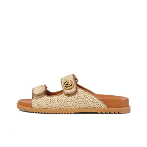 GUCCI Слипоны Женские Коричневый