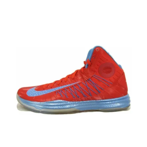 Nike Hyperdunk 2012 Баскетбольные кроссовки MID Топ Красный синий Мужской