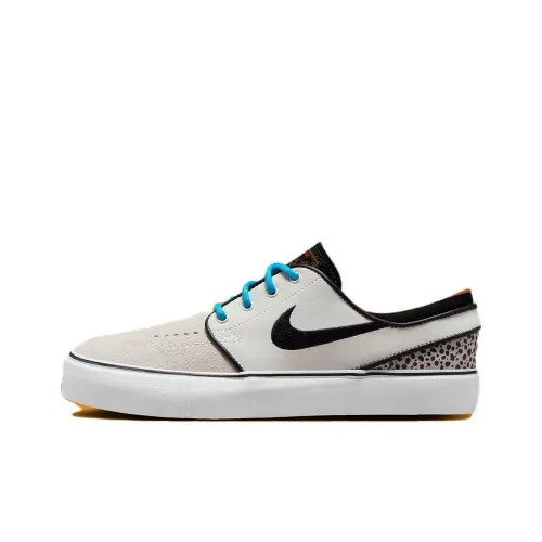 nike SB Janoski 'Olympic' Устойчивый к истиранию Дышащие Низкие Кроссовки для скейтбординга GS Белый Серый Черный