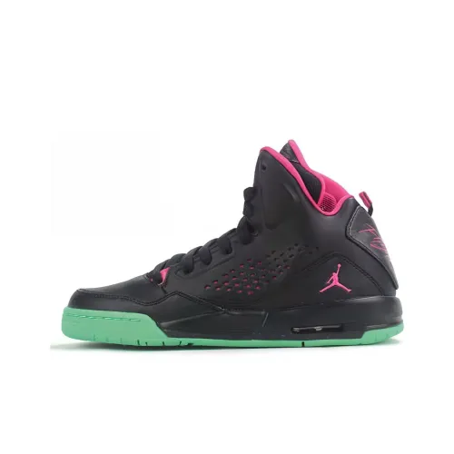 JORDAN Flight Винтажные баскетбольные кроссовки MID Топ Женские