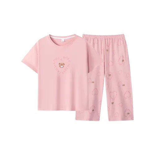 Huggy Kissy Пижамный комплект женский светло-розовый