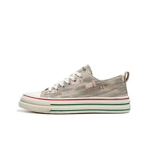 VICKI BROWN Low-Top Canvas Shoes Men's