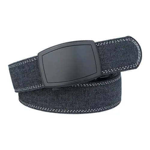 NINE NAIL Nine Секция SPIKE Peaceful Life Buckle Denim Цветовая схема Canvas Men's Belt Men's Width 3,5cm