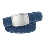 Металлическая пряжка + синий